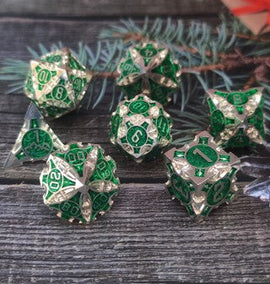 Quiver of Arrows: Elvish Royal Arrow - Metal RPG Dice Set - Bards & Cards