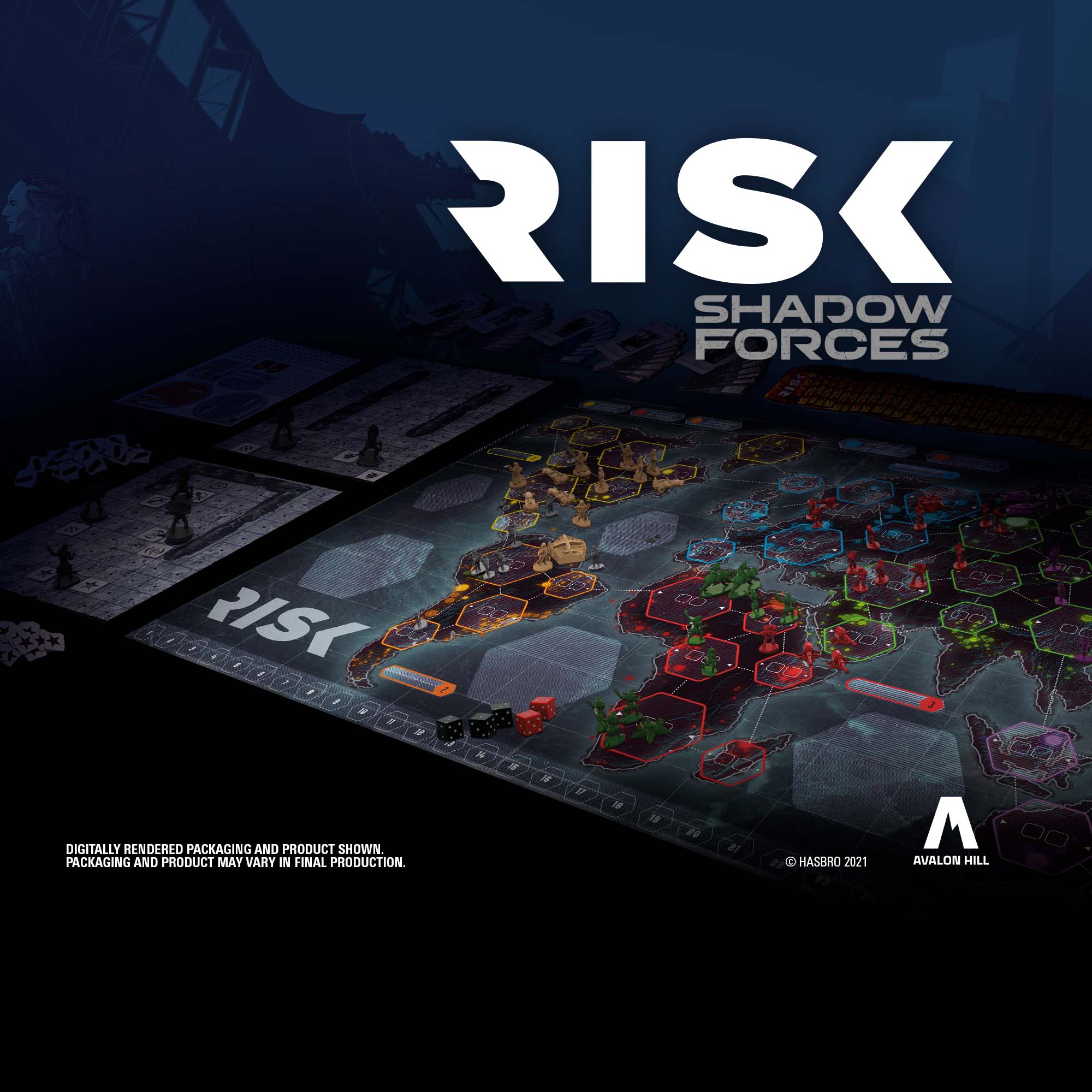 Risk: Shadow Forces - Bards & Cards