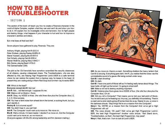 Paranoia RPG: Red Clearance Core Starter Set - Bards & Cards