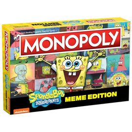 MONOPOLY®: SpongeBob SquarePants Meme Edition - Bards & Cards