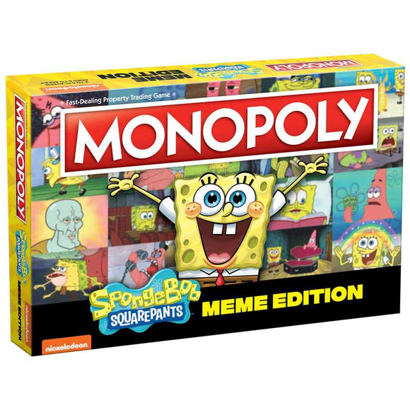 MONOPOLY®: SpongeBob SquarePants Meme Edition - Bards & Cards