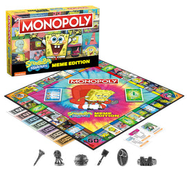 MONOPOLY®: SpongeBob SquarePants Meme Edition - Bards & Cards