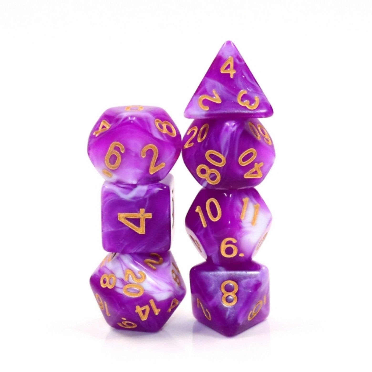 Berry Cream RPG Dice Set - Bards & Cards