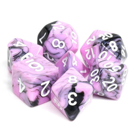 Blueberry Smoothie RPG Dice Set - Bards & Cards