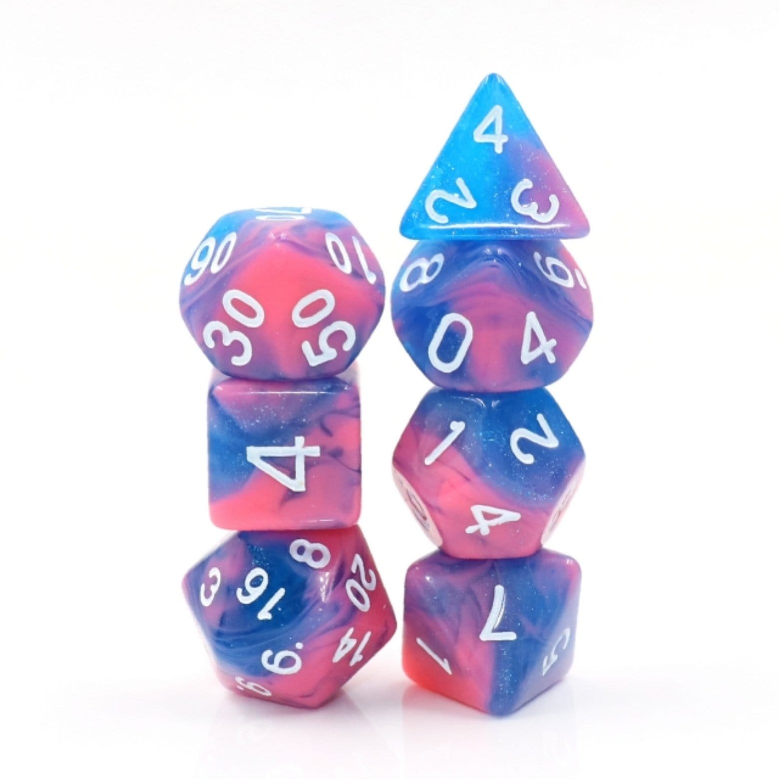 Miami Vice RPG Dice Set - Bards & Cards