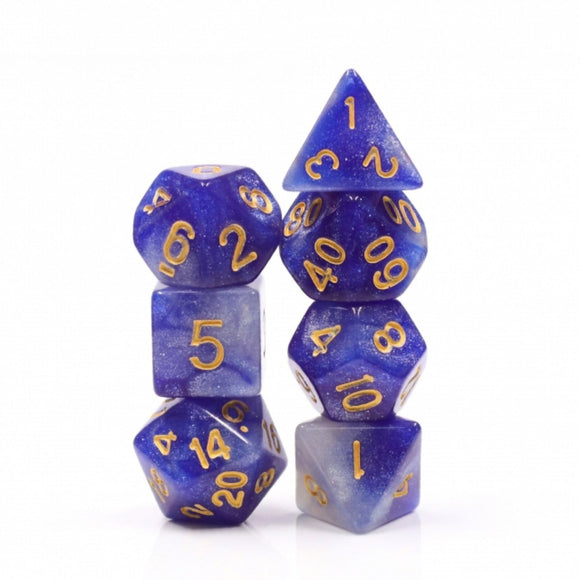 Star Gaze RPG Dice Set - Bards & Cards