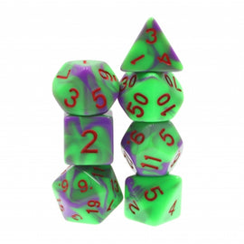 Goblin Goo RPG Dice Set - Bards & Cards
