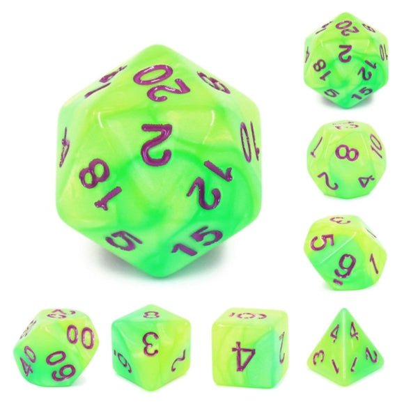 Monster Snot RPG Dice Set - Bards & Cards