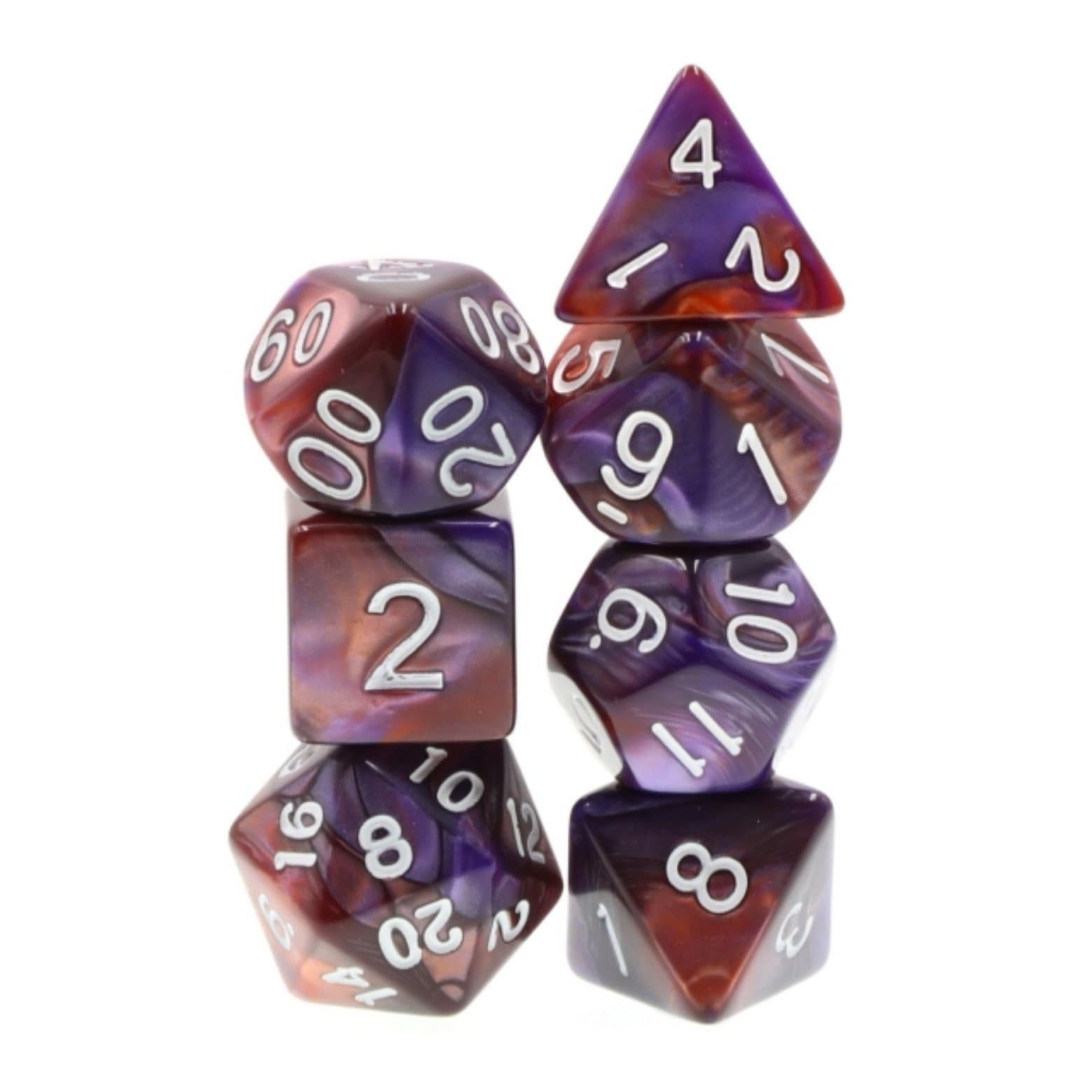 King's Robe RPG Dice Set - Bards & Cards