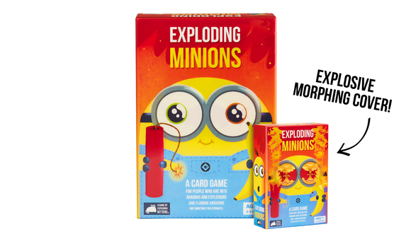 Exploding Minions - A card game for people who are into bananas, flaming unicorns, and sometimes fire hydrants. - Bards & Cards