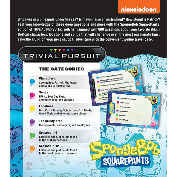 Trivial Pursuit®: SpongeBob SquarePants - Bards & Cards