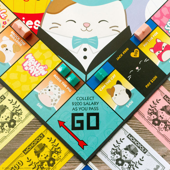 MONOPOLY®: Original Squishmallows™ Collector's Edition - Bards & Cards