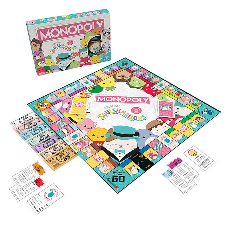 MONOPOLY®: Original Squishmallows™ Collector's Edition - Bards & Cards