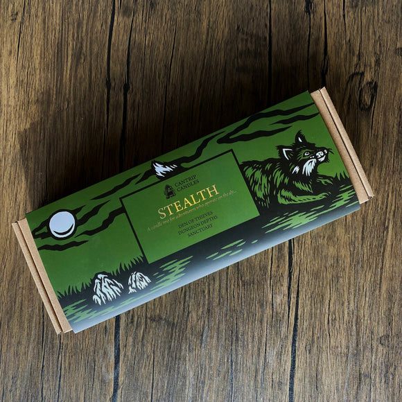 Cantrip Candles Adventure Triptych (3-Pack) - Bards & Cards