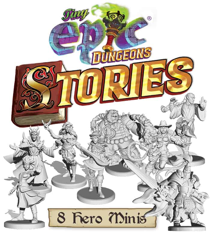 Tiny Epic Dungeons: Stories Expansion - Bards & Cards