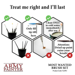 The Army Painter Hobby Starter: Wargamers Most Wanted Brush Set - Bards & Cards