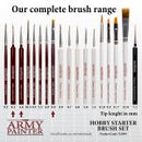 The Army Painter Hobby Starter: Hobby Brush Set - Bards & Cards
