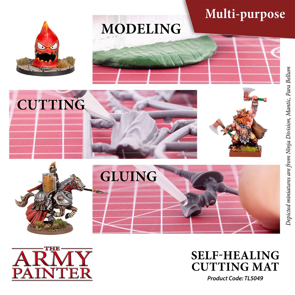 The Army Painter Self-healing Cutting Mat - Bards & Cards