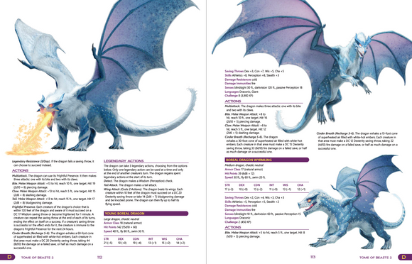 Tome of Beasts II (Hardcover) (5E) - Bards & Cards