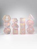 Kraken PRAWJECT 12 pc Acrylic TTRPG Dice Sets - Bards & Cards