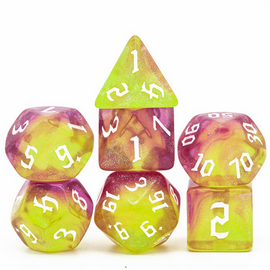 Twilight Elemental RPG Dice Set - Bards & Cards