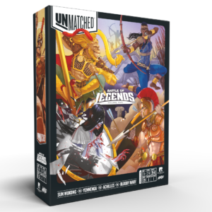 Unmatched: Battle of Legends Vol 2 Achilles, Yennenga, Sun Wukong, Bloody Mary - Bards & Cards