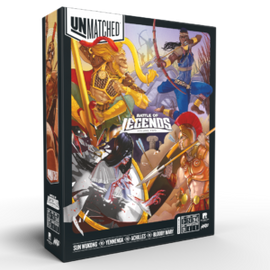 Unmatched: Battle of Legends Vol 2 Achilles, Yennenga, Sun Wukong, Bloody Mary - Bards & Cards