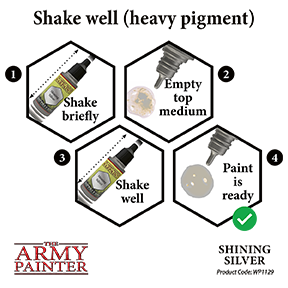 The Army Painter Warpaint Metallics (18ml) - Bards & Cards