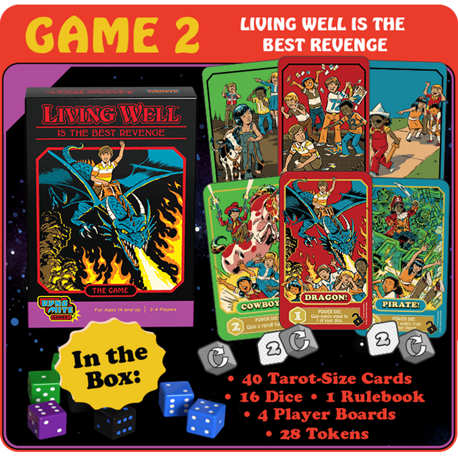 Steven Rhodes: Living Well is the Best Revenge - The Game - Bards & Cards