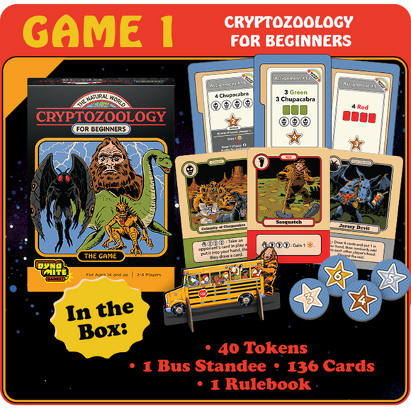 Steven Rhodes: Cryptozoology For Beginners - The Game - Bards & Cards