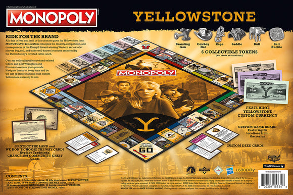 MONOPOLY®: Yellowstone - Bards & Cards