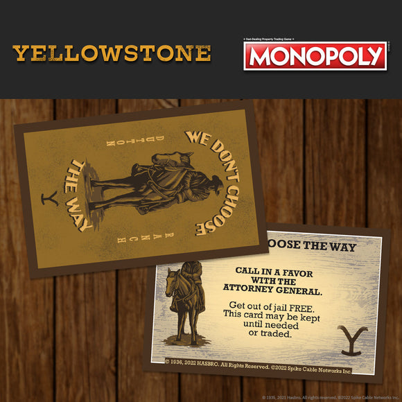 MONOPOLY®: Yellowstone - Bards & Cards
