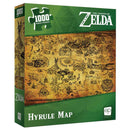 The Legend of Zelda™ "Hyrule Map" 1000 Piece Puzzle - Bards & Cards