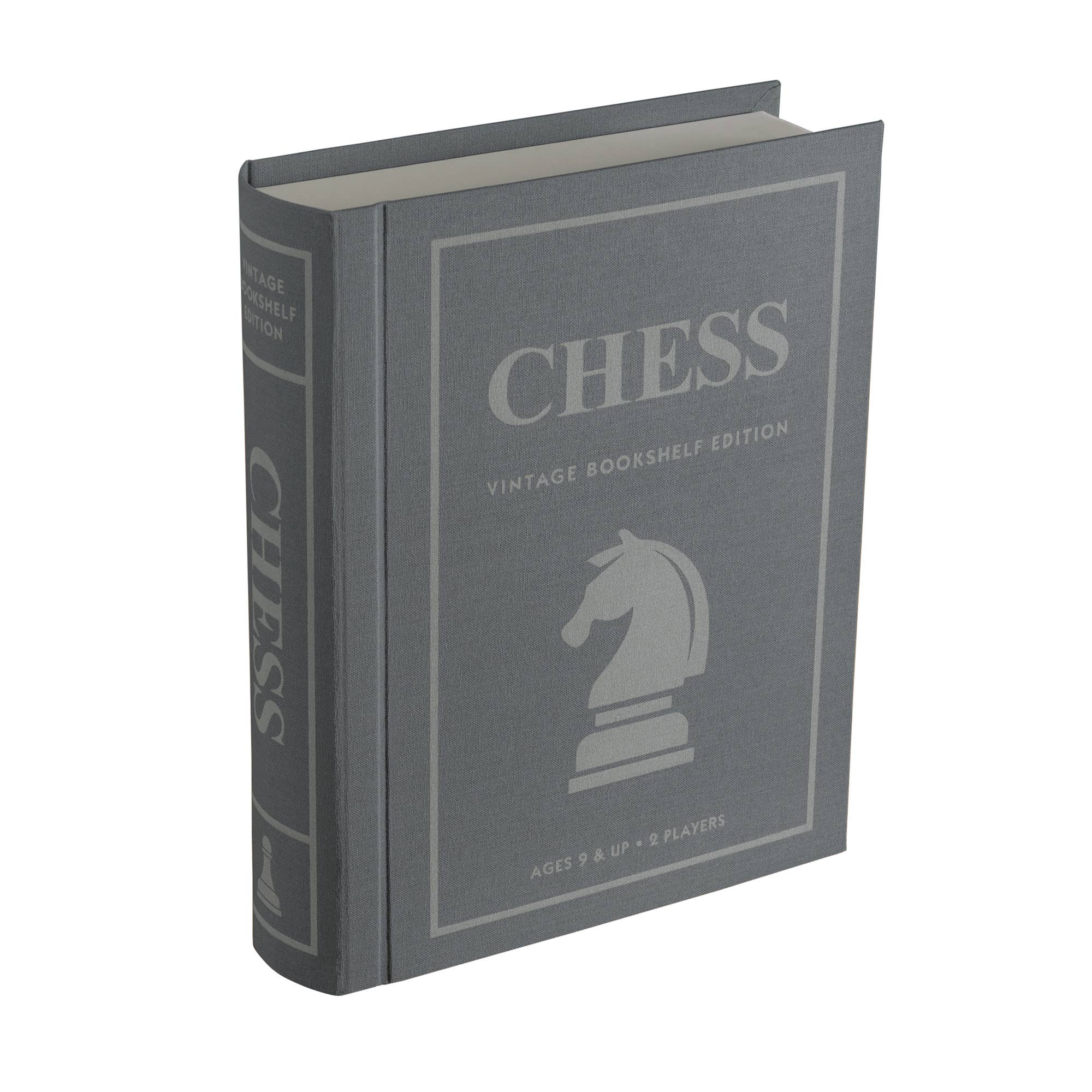 WS Game Company - WS Game Company Chess Vintage Bookshelf Edition - Bards & Cards