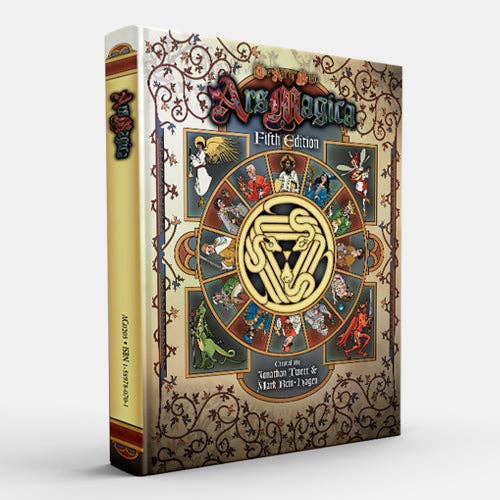Ars Magica 5th Edition Core Rulebook (Softcover) - Bards & Cards