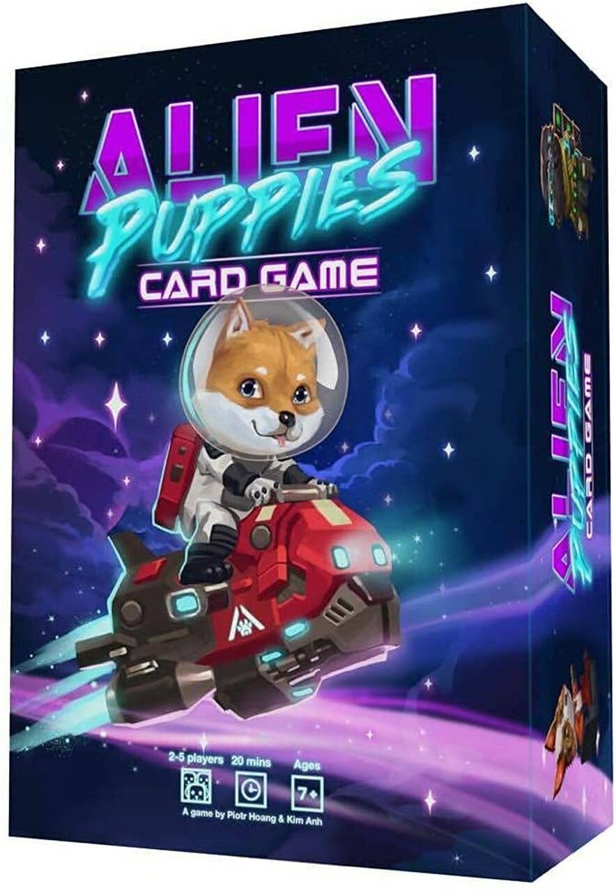 Alien Puppies: A Bark-tastic Sci-Fi Adventure Card Game - Bards & Cards