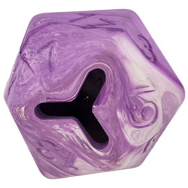 Barbarian Strength Dog D20: Purple by Pawlymorph - Bards & Cards