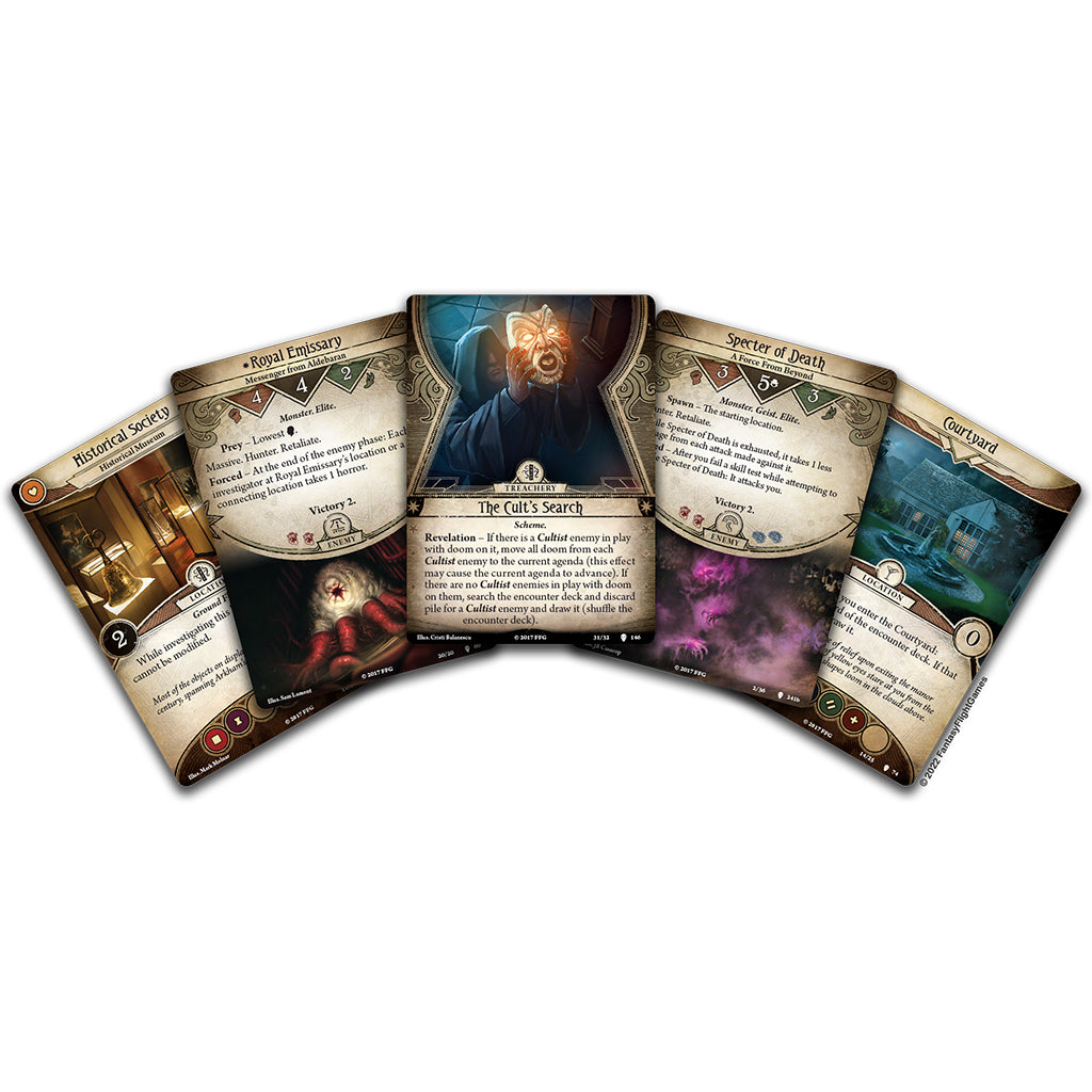 Arkham Horror LCG: The Path to Carcosa Investigator Expansion - Bards & Cards