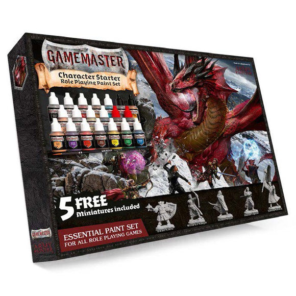 Warpaints: Gamemaster Character Starter Paint Set - Bards & Cards