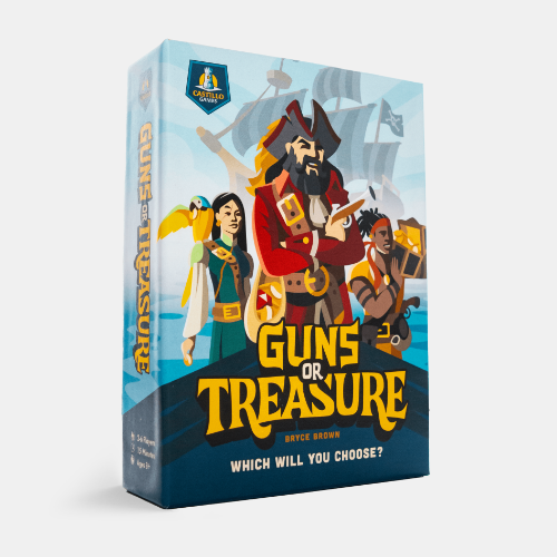 Guns or Treasure - Bards & Cards