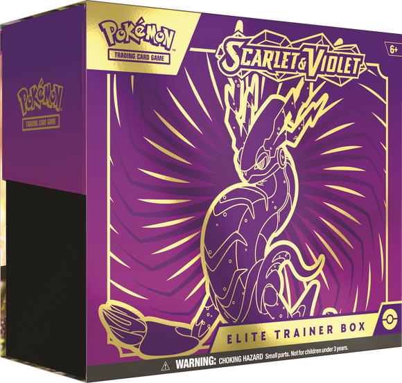 Scarlet & Violet - Elite Trainer Box (Miraidon) - Bards & Cards