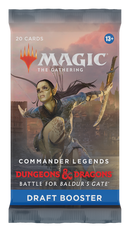 Commander Legends: Battle for Baldur's Gate - Draft Booster Display - Bards & Cards