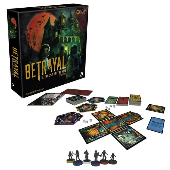 Betrayal at House on the Hill 3rd Edition - Bards & Cards