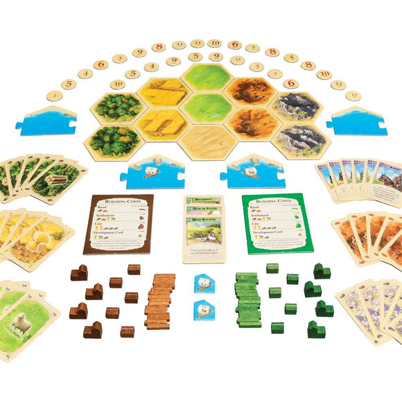 Catan Ext: 5-6 Player - Bards & Cards