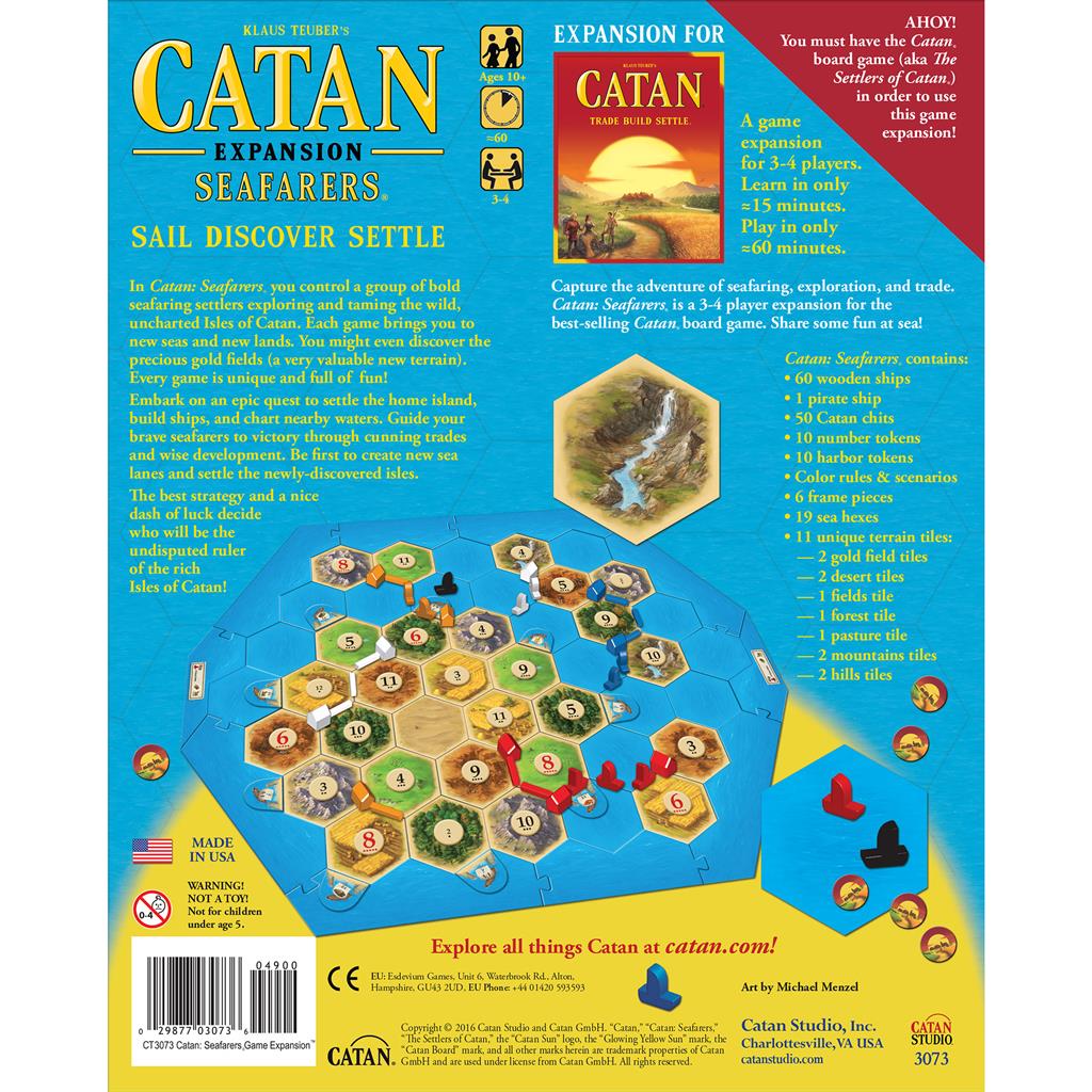 Catan Exp: Seafarers - Bards & Cards