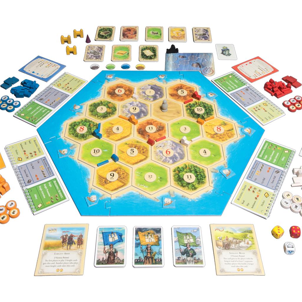 Catan Exp: Cities and Knights - Bards & Cards