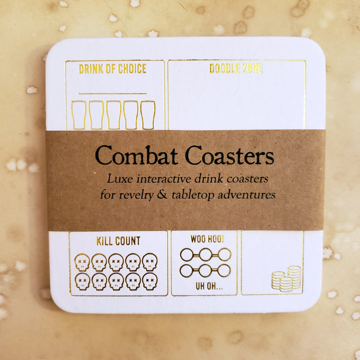 Combat Coasters - Bards & Cards