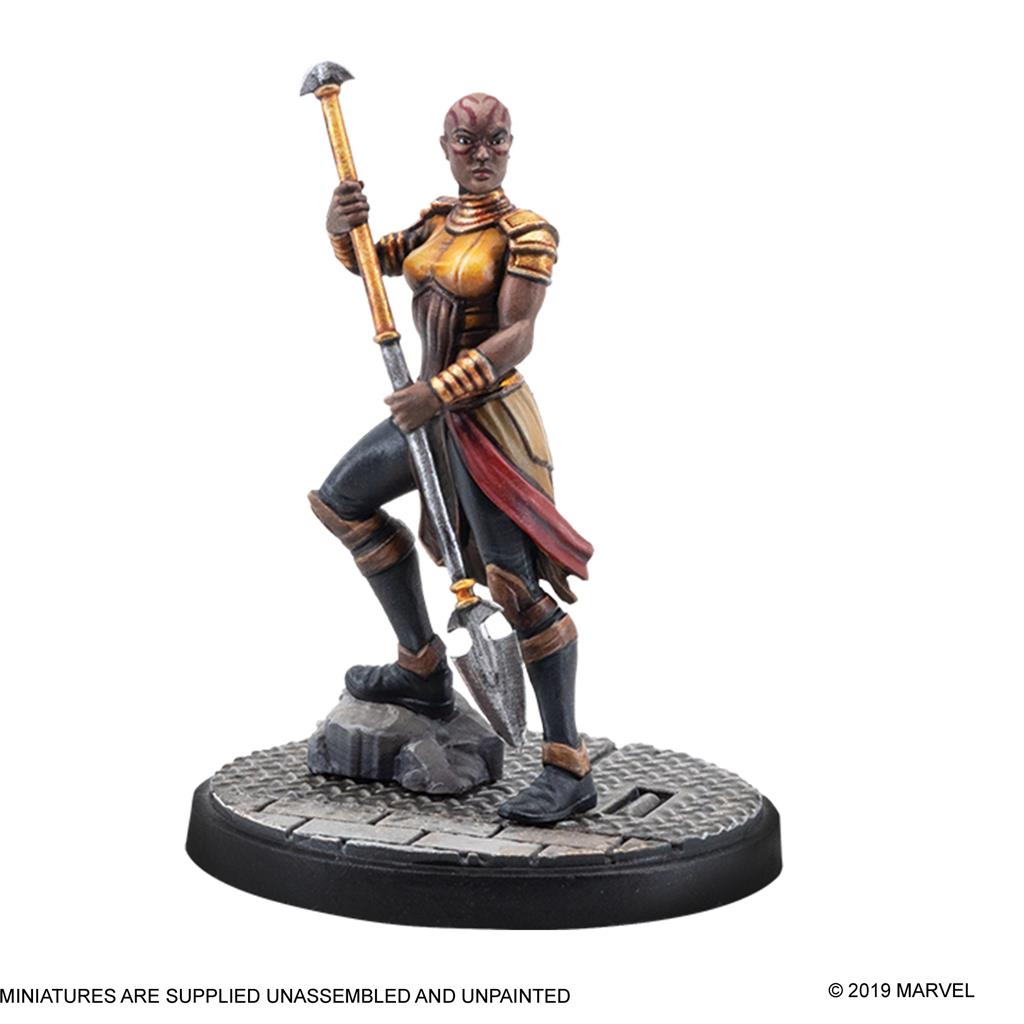 Marvel: Crisis Protocol - Shuri and Okoye - Bards & Cards