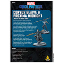 Marvel Crisis Protocol - Corvus Glaive and Proxima Midnight - Bards & Cards