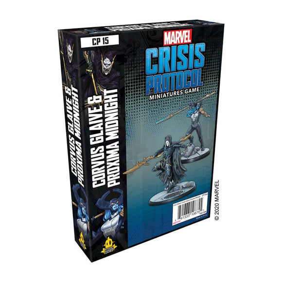 Marvel Crisis Protocol - Corvus Glaive and Proxima Midnight - Bards & Cards